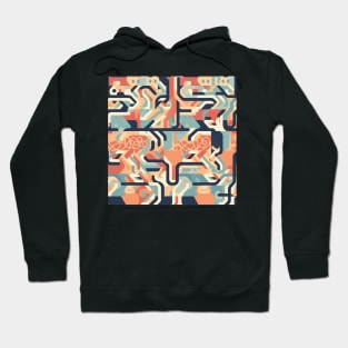 Abstract outlook - Abstract Mindset Seamless Pattern Hoodie